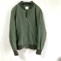 BROWNY VINTAGE MA-1ジャケット Mサイズ オリーブグリーンのサムネイル