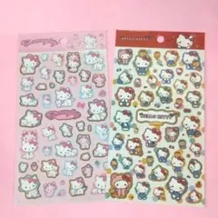 〈新品〉ハローキティ　＆　チャーミーキティ　 キャラクターシール 　セット