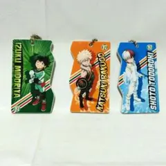 僕のヒーローアカデミア　セブンイレブン　キーホルダー　緑谷出久　轟焦斗　爆豪勝己