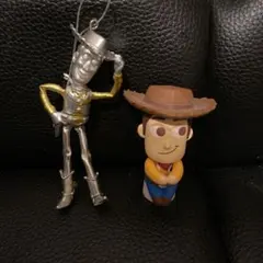 トイストーリー　ウッディ　マスコット2点