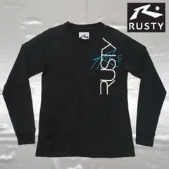 【RUSTY】 サーフブランド ラスティの長袖Tシャツ（Мサイズ）