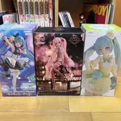 初音ミク フィギュア まとめ売り3つ