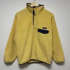 Patagonia シンチラ スナップt フリースジャケット イエロー
