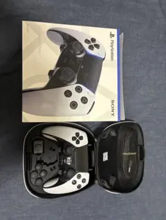 DualSense Edge コントローラー ホワイト/ブラック 収納ケース付き