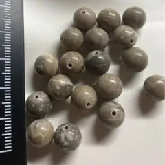 フォシルコーラル　10mm 18粒