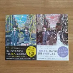 僕が愛したすべての君へ・君を愛したひとりの僕へ／乙野四方字　2冊セット