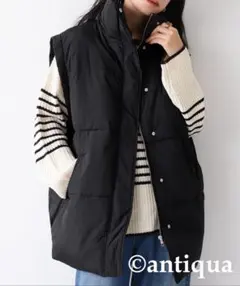 antiqua アンティカ ダウンベスト melan doe(メランドゥ)