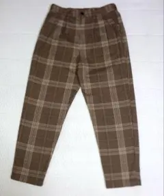 チェックパンツ スラックス