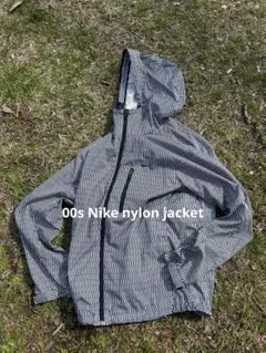 00's Nike ナイロンジャケット　y2k テック系