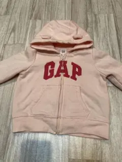 GAP ベビー フード付きトレーナー ピンク