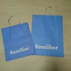 美品♡ファミリア ショッパー２枚