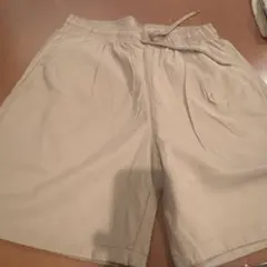 Lサイズ ショートパンツ ベージュ