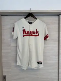 大谷翔平 Angels #17 NIKE ユニフォーム Fanatics認証付 - メルカリ
