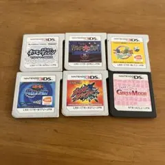 動作確認済　DS・3DSソフト 6本セット　ソフトのみ