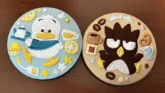 サンリオ　刺繍缶バッチ