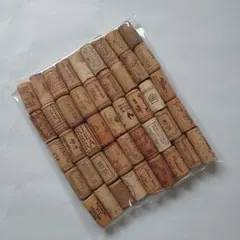 ワインコルク45個 まとめ売り ハンドメイド 素材 工作 DIY インテリア