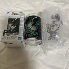 僕のヒーローアカデミア ヒロアカ 緑谷出久 轟焦凍 一番くじ グラス コップ