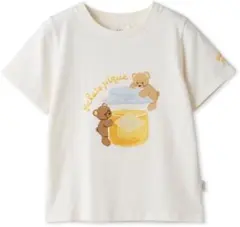 【新品未使用】ジェラートピケ キッズ くま はちみつのサムネイル