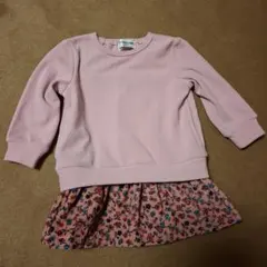 ★新品未使用★むーのんのん ワンピース　チュニック　90cm