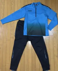 hummel トレーニングジャージ上下セット Oサイズ