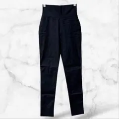 タグ付き未使用 極美品【aimoha】ハイウエストスキニーパンツ(M)ストレッチ