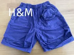 H&Mキッズ　ハーフパンツ　110㎝　パープル