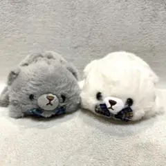 ふあふあくまさん　ヘアバンスクリップ　２種セット　タイトー限定②
