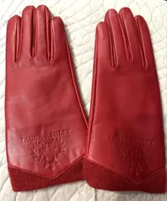 明日まで値下げ⭐︎LAURA ASHLEY レッド手袋 20 cm