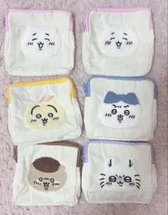 【ちいかわ】 カプセルトイ ちいかわポーチ 6個セット