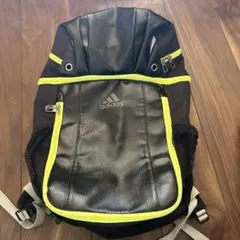 adidas バックパック 黒/黄緑
