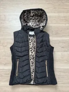 フード付きベスト