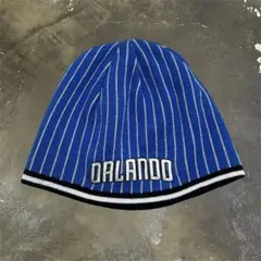 ★adidas ORLANDO ビーニー ニット帽 刺繍 ストライプ Fのサムネイル