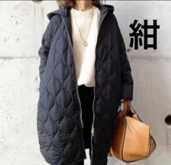 人気アウター　ノーカラーコート　パーカー　アウター　キルティング　羽織　襟なし