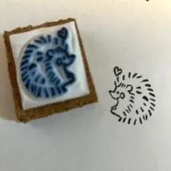 消しゴムはんこ(りす) - メルカリ