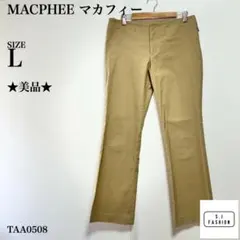 MACPHEE マカフィー カジュアルパンツ 日本製 Lサイズ ベージュのサムネイル
