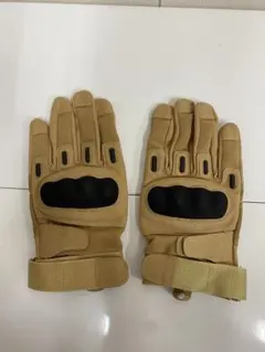 タクティカルグローブ バイク サバゲー デザート ブラック カーキ フル ハーフ