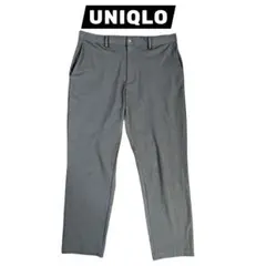 ユニクロ スマートアンクルパンツウルトラストレッチ Mサイズ グレー