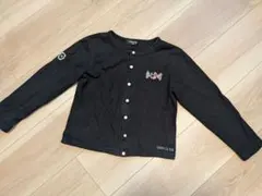 COMME CA ISM ブラック カーディガン 120A