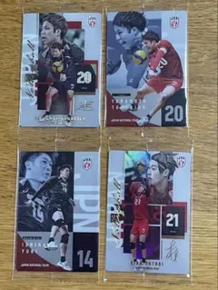 バレーボール 男子日本代表 ツインウエハース2026 石川 永露 山本