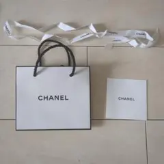 CHANEL ギフト袋 中型 ホワイト