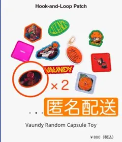 刺繍パッチ VAUNDY キャラクター - メルカリ