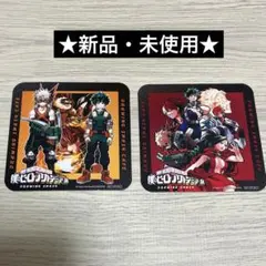 ヒロアカ コースター 爆豪勝己 緑谷出久 轟焦凍 ヒロアカ展 原画展 ドリンク