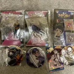 ゴールデンカムイ　アクリルスタンド・缶バッジセット　鯉登　月島　鶴見