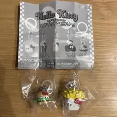 【未開封・匿名】ハローキティ アメリカンデザイン めじるしアクセサリー ガチャ