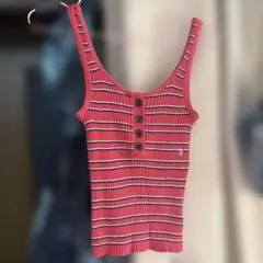 AMERICAN EAGLE ストライプタンクトップ