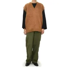 新品 NEEDLES 25AW Mohair モヘア ニット ベスト OR Lのサムネイル