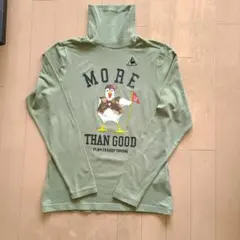 ルコックスポルティフオリーブグリーン長袖タートルネックMサイズ未使用、美品