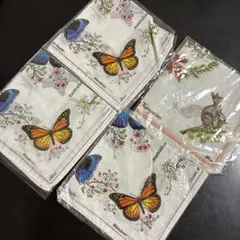 Australian Lacewing ハンカチ 4 枚セット