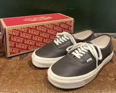 VANS authentic 27cm 44DX レザー チョコレート