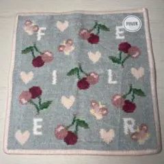 フェイラー　キープスマイリングチェリー　ハンカチ　新品